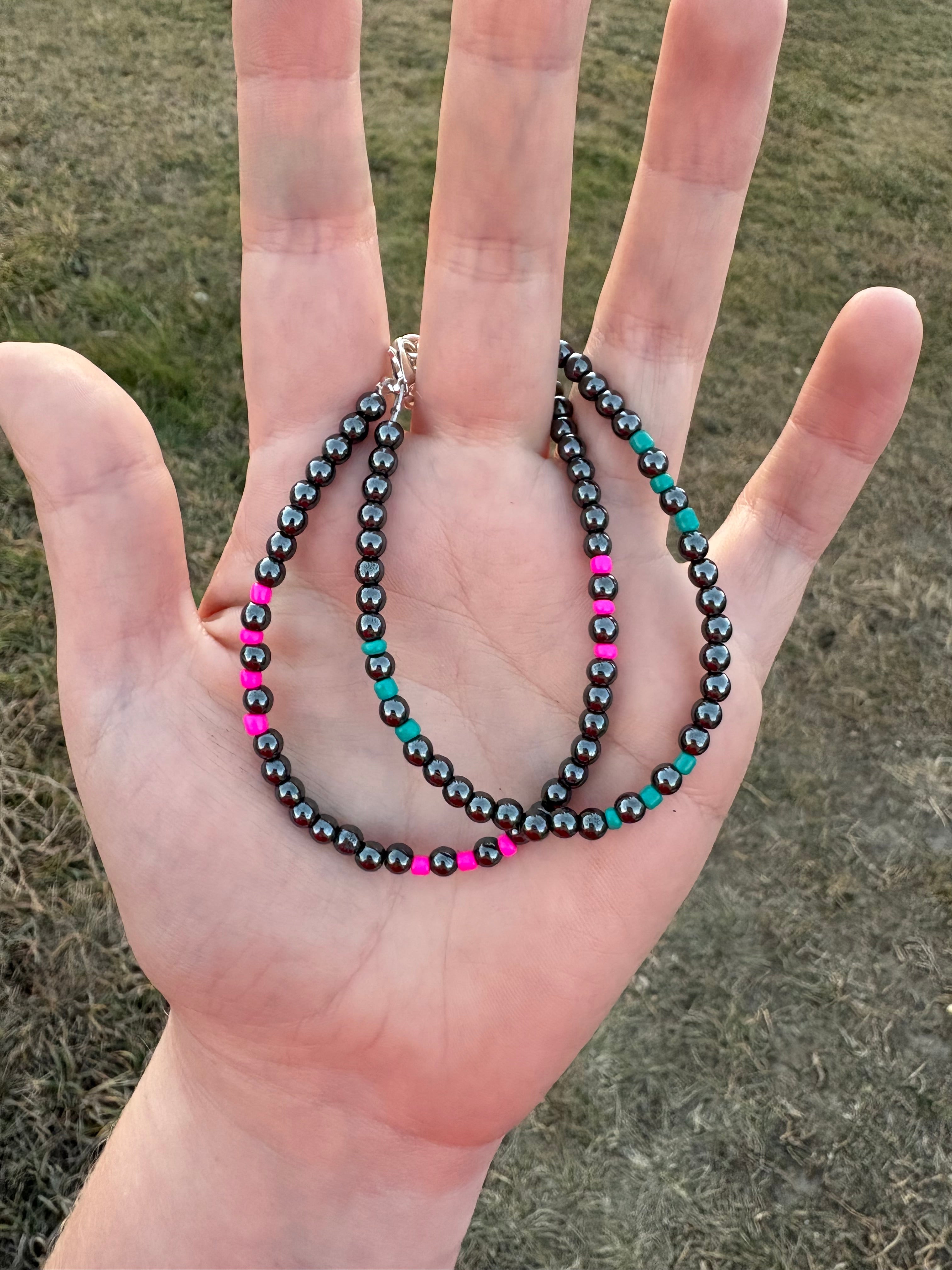 Faux Navajo Perl bracelet