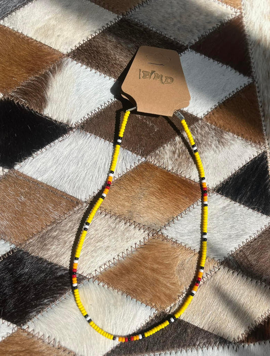 Desert snake choker necklace