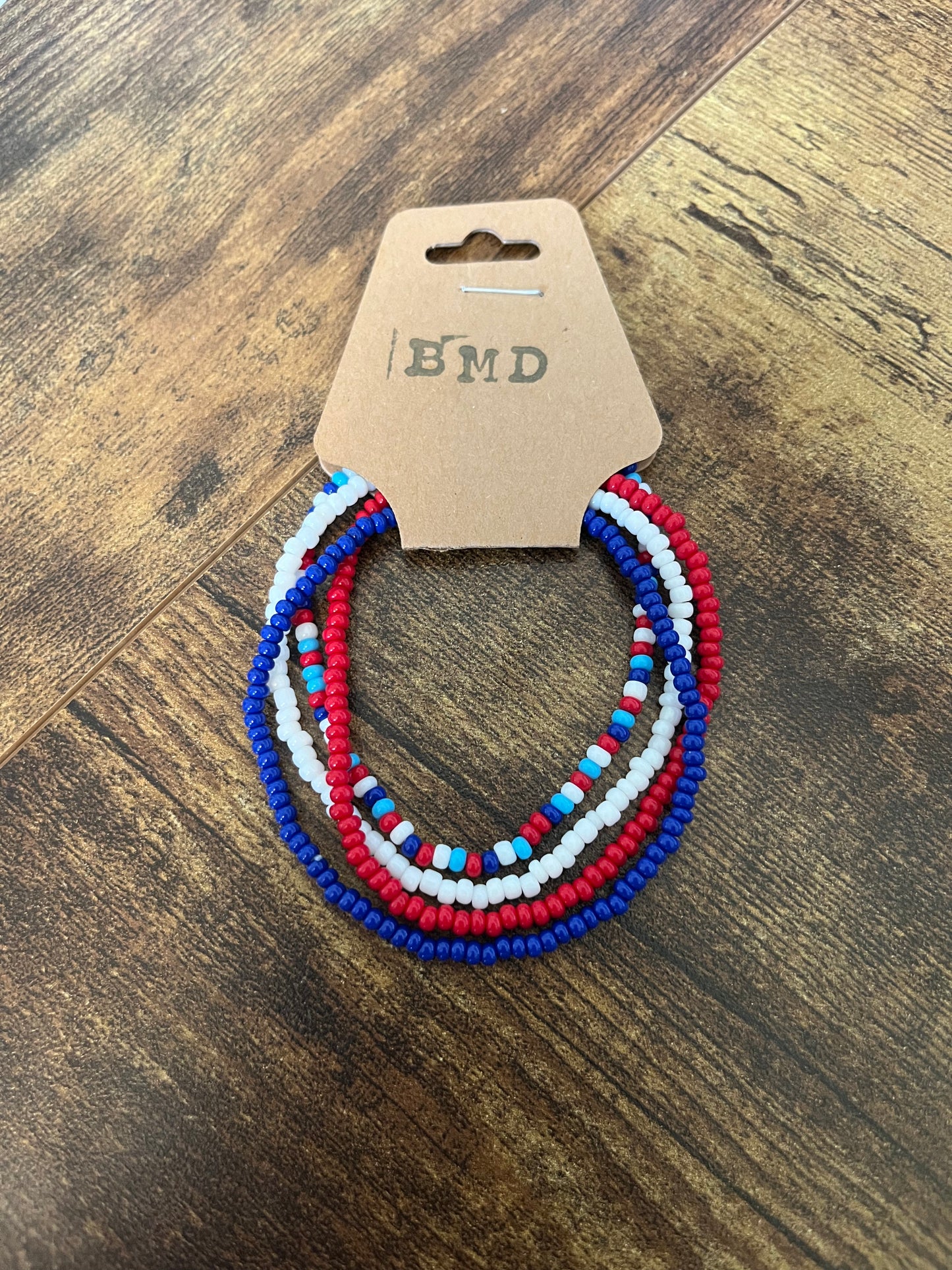 Happy 4th bracelet stack