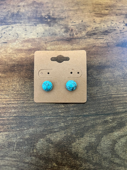 Turquoise studs