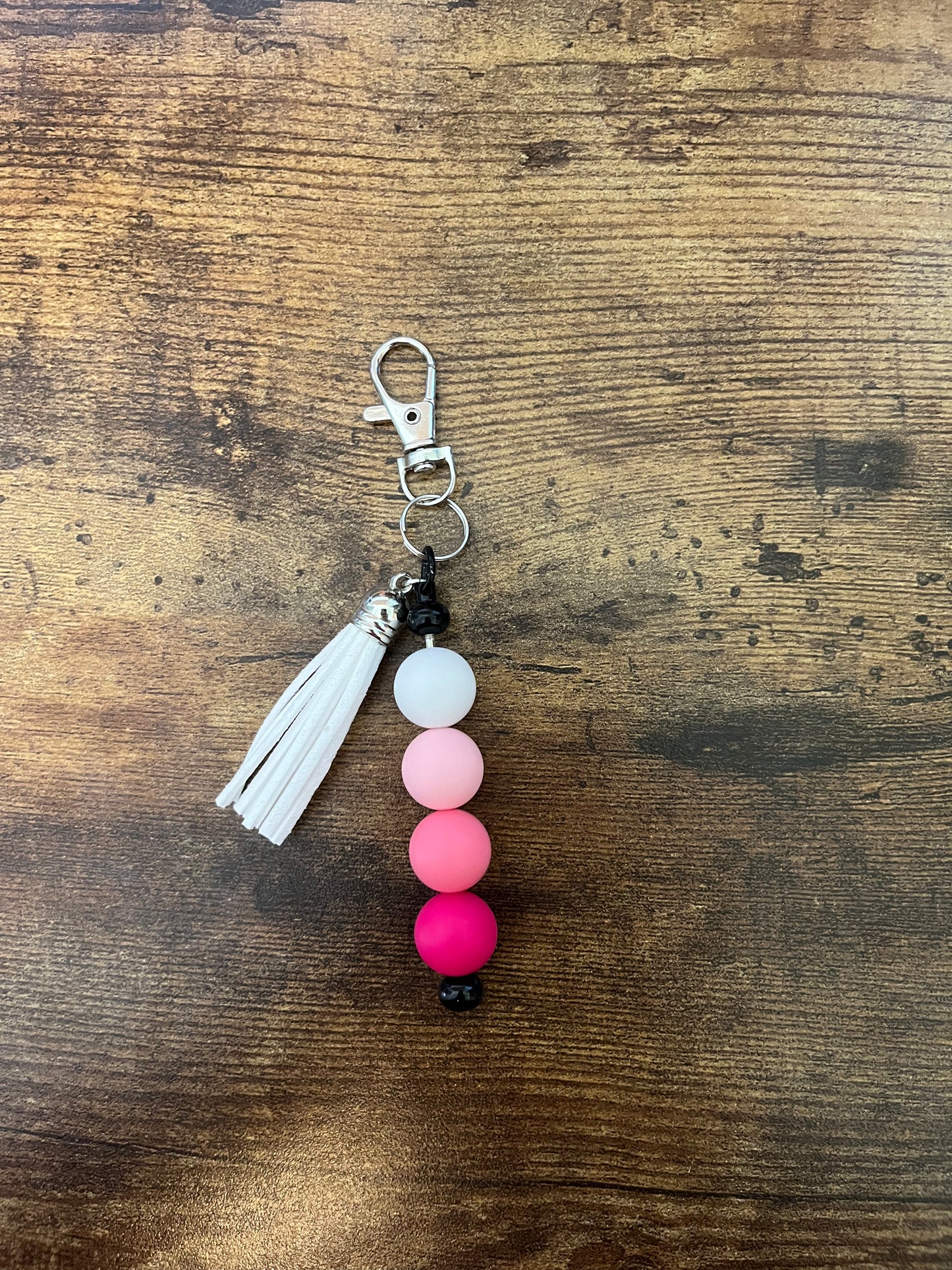 Small pink keychain