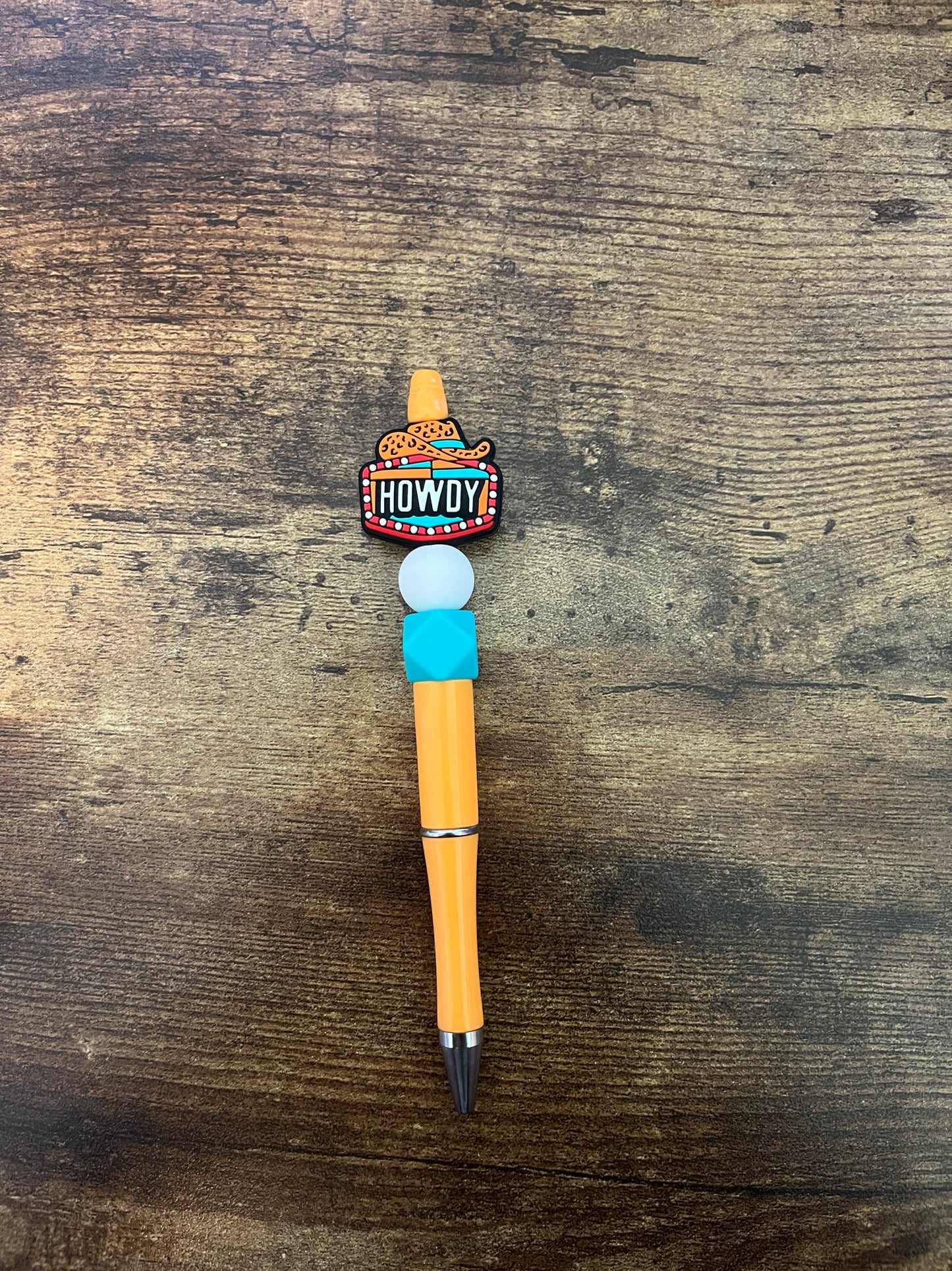 Howdy cowboy hat pen