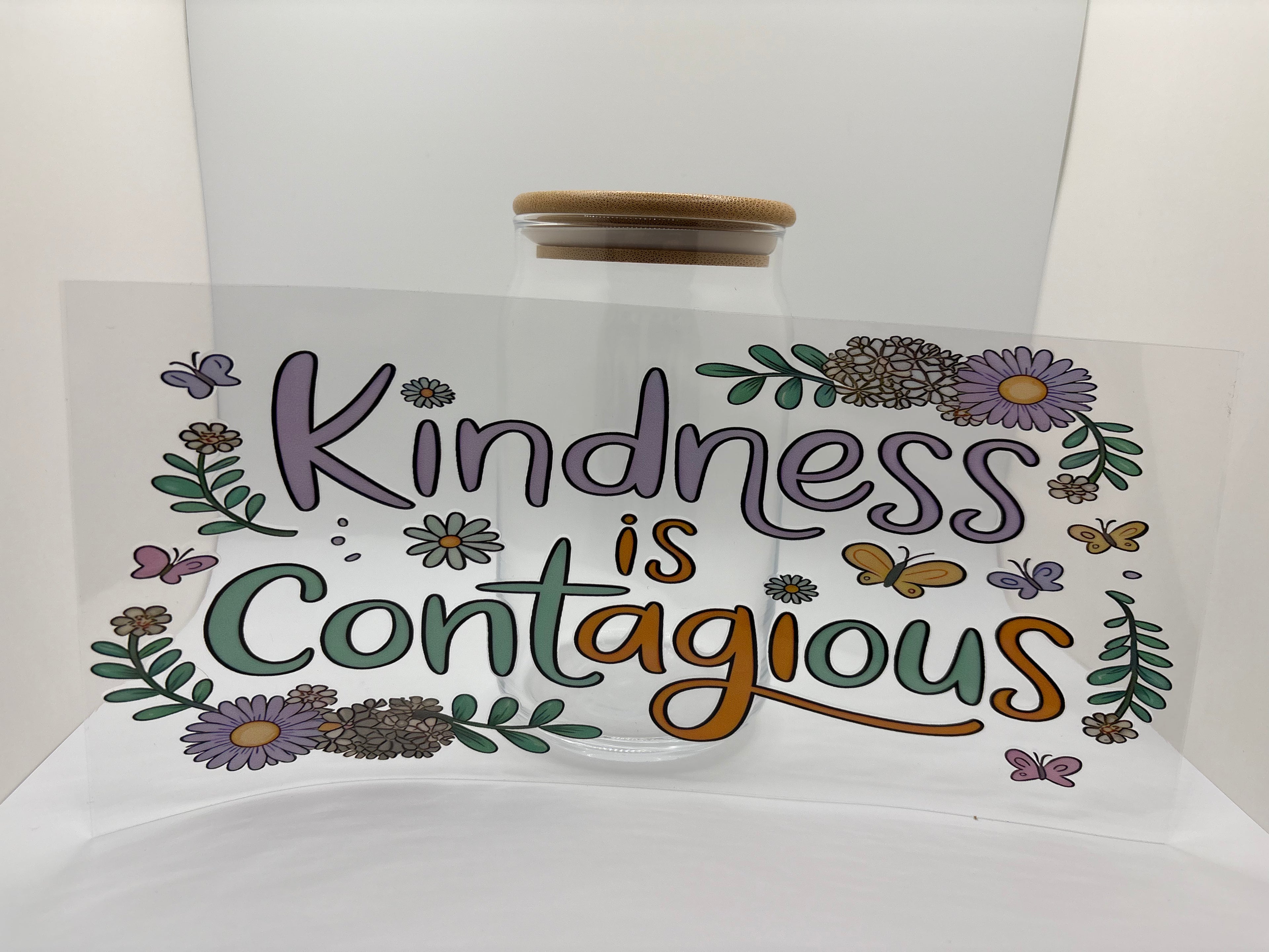 16 oz kindness is contagious cup