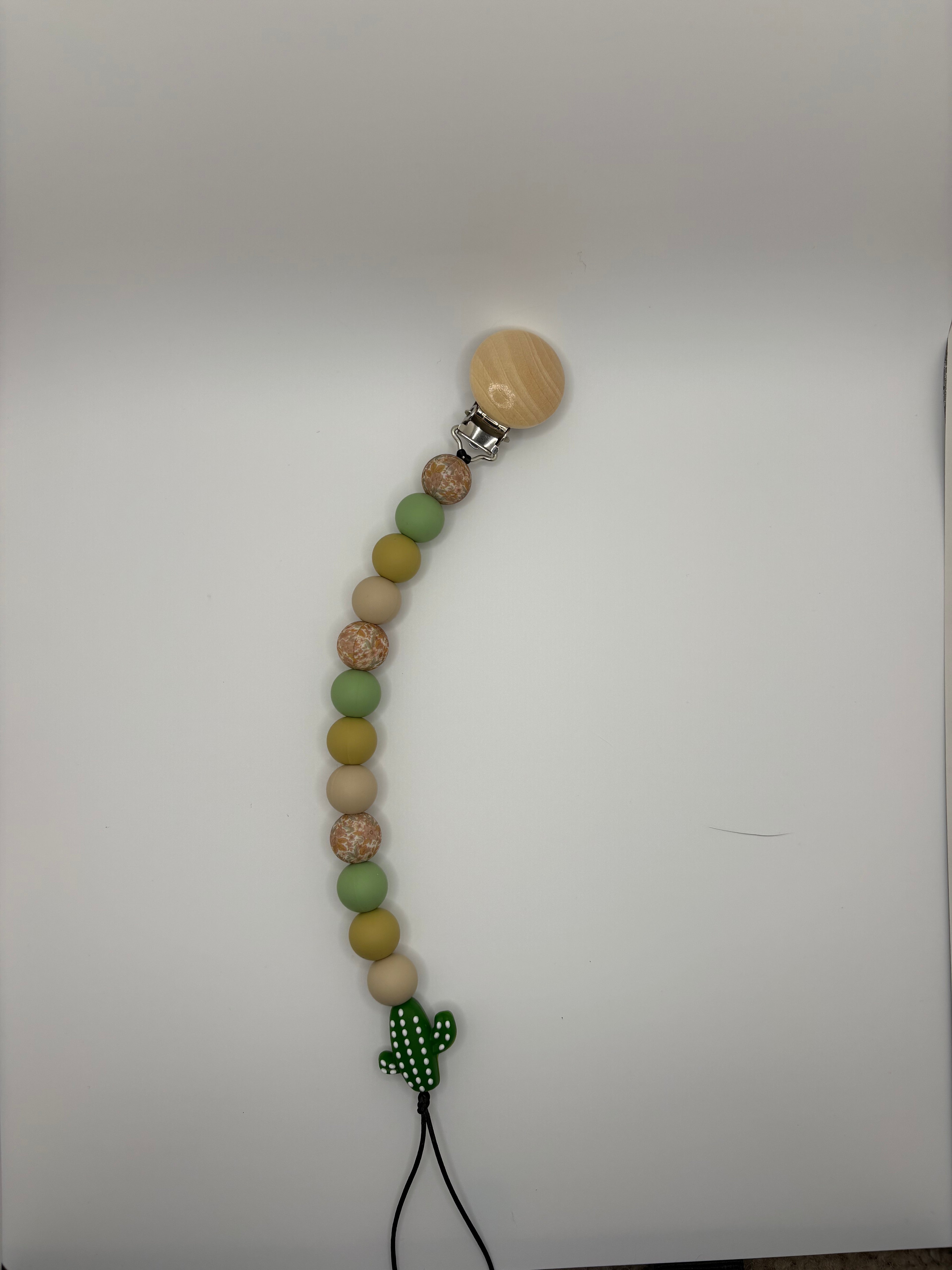 cactus binky clip