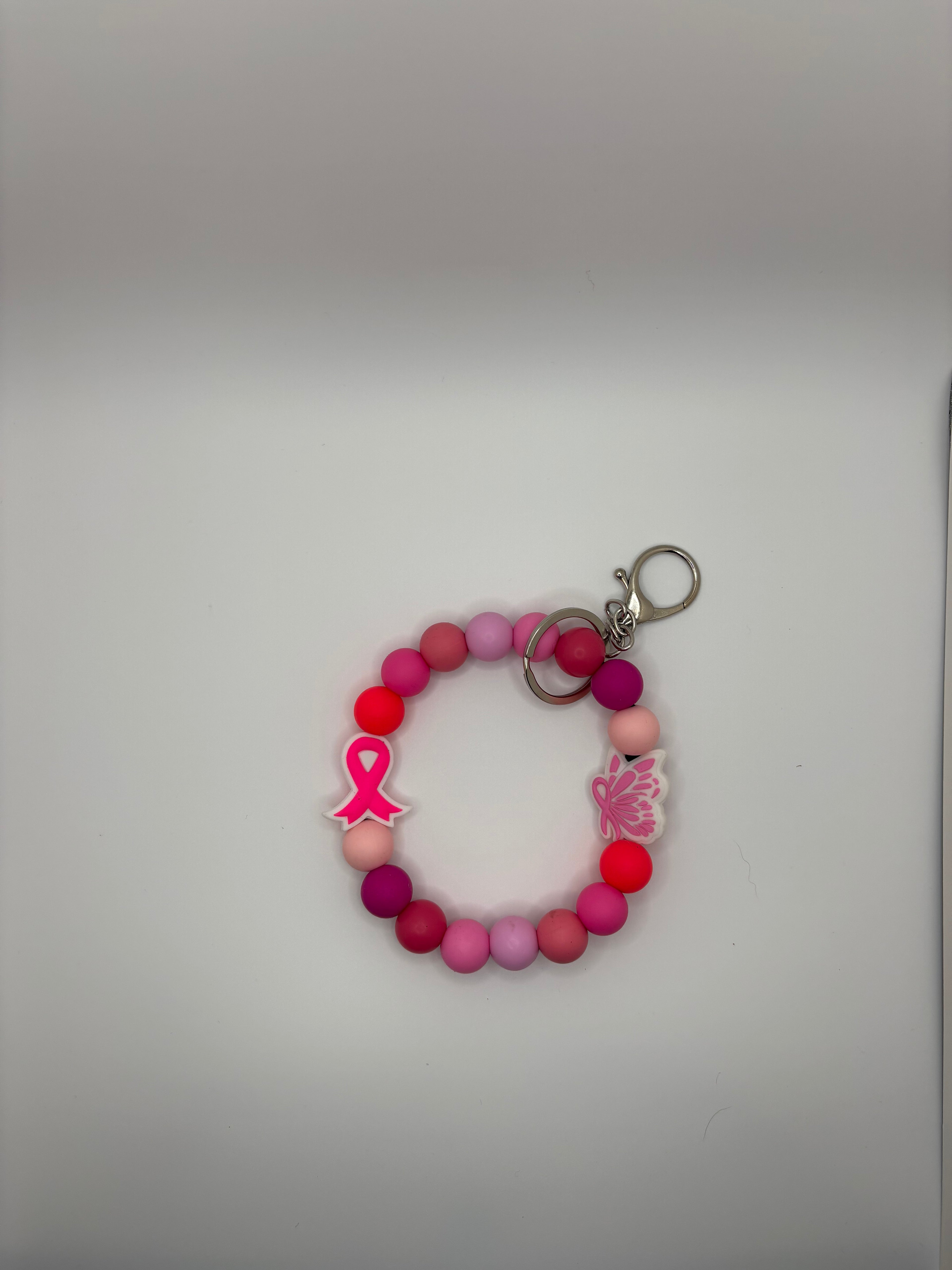 breast cancer awareness wristlet