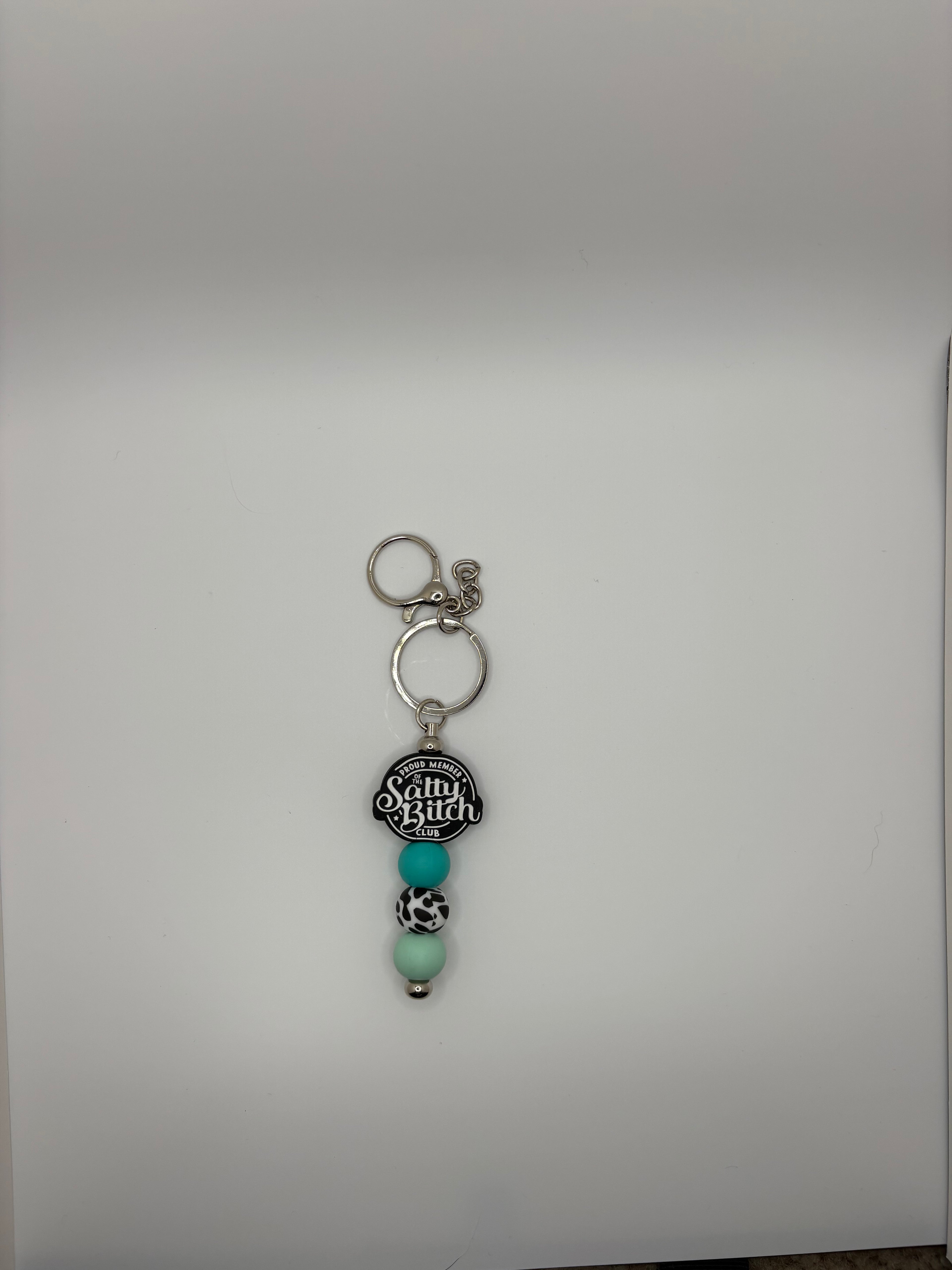 salty bitch keychain