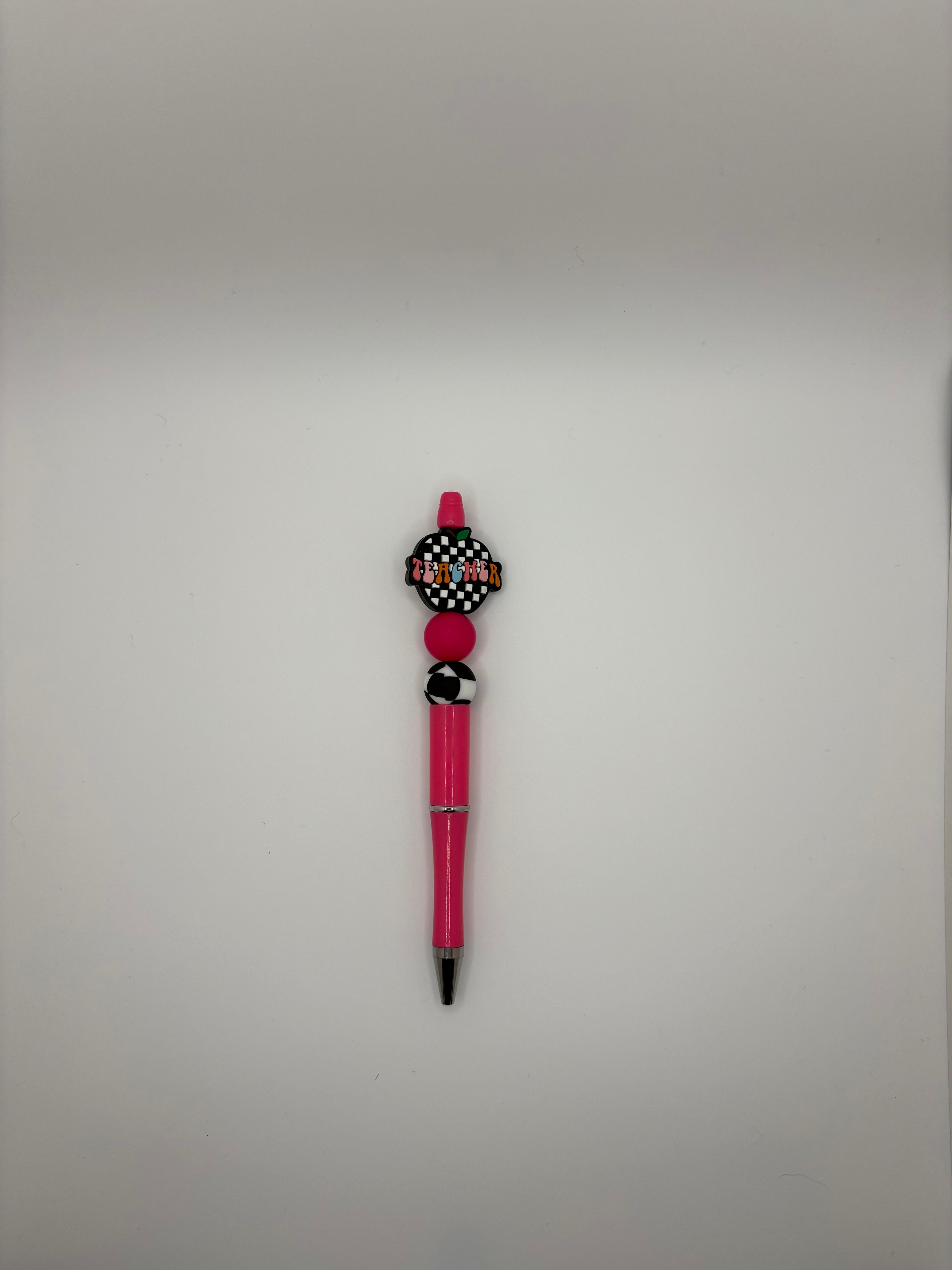 checkered teacher pen