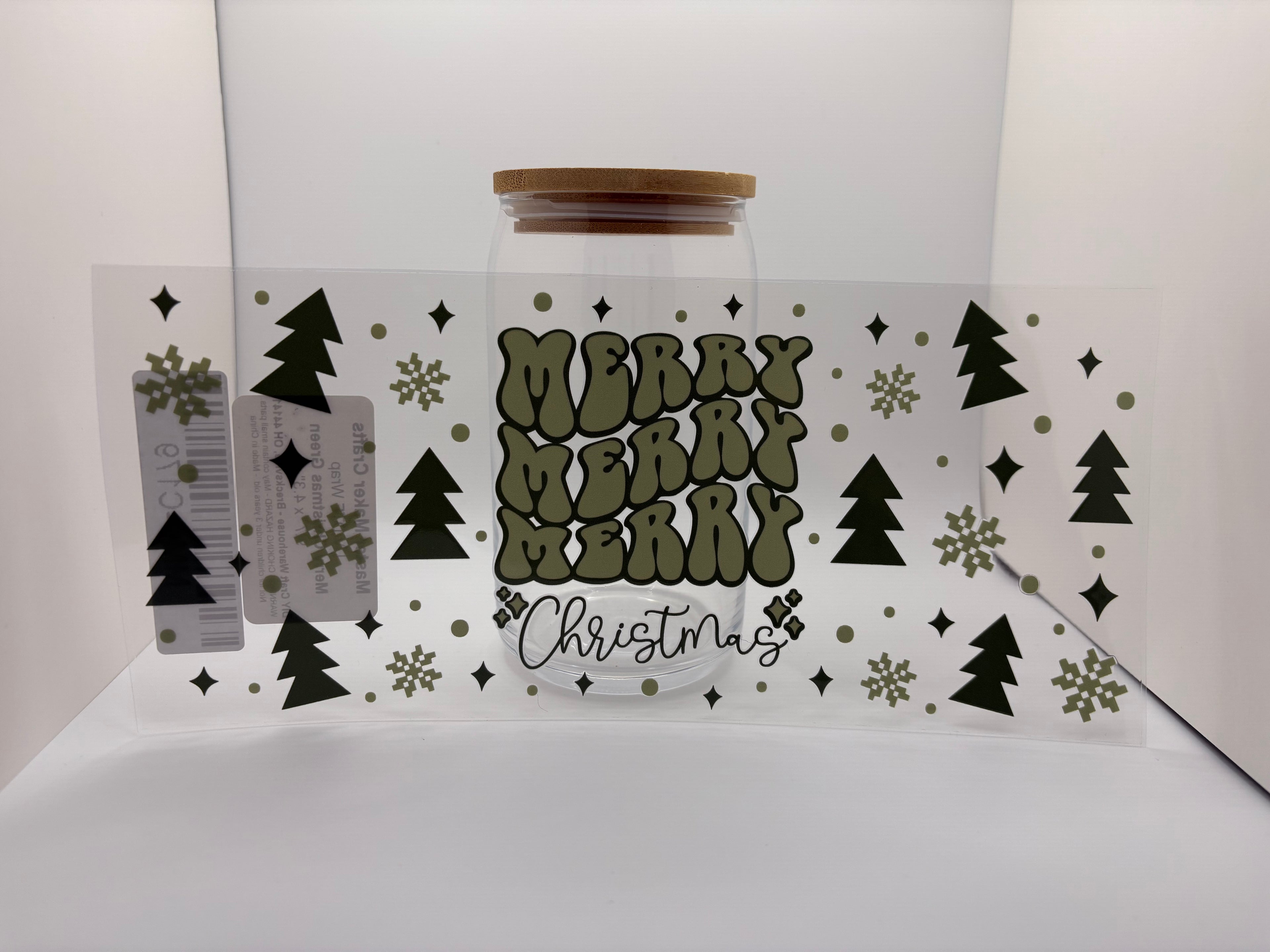 16 oz merry merry merry Christmas cup