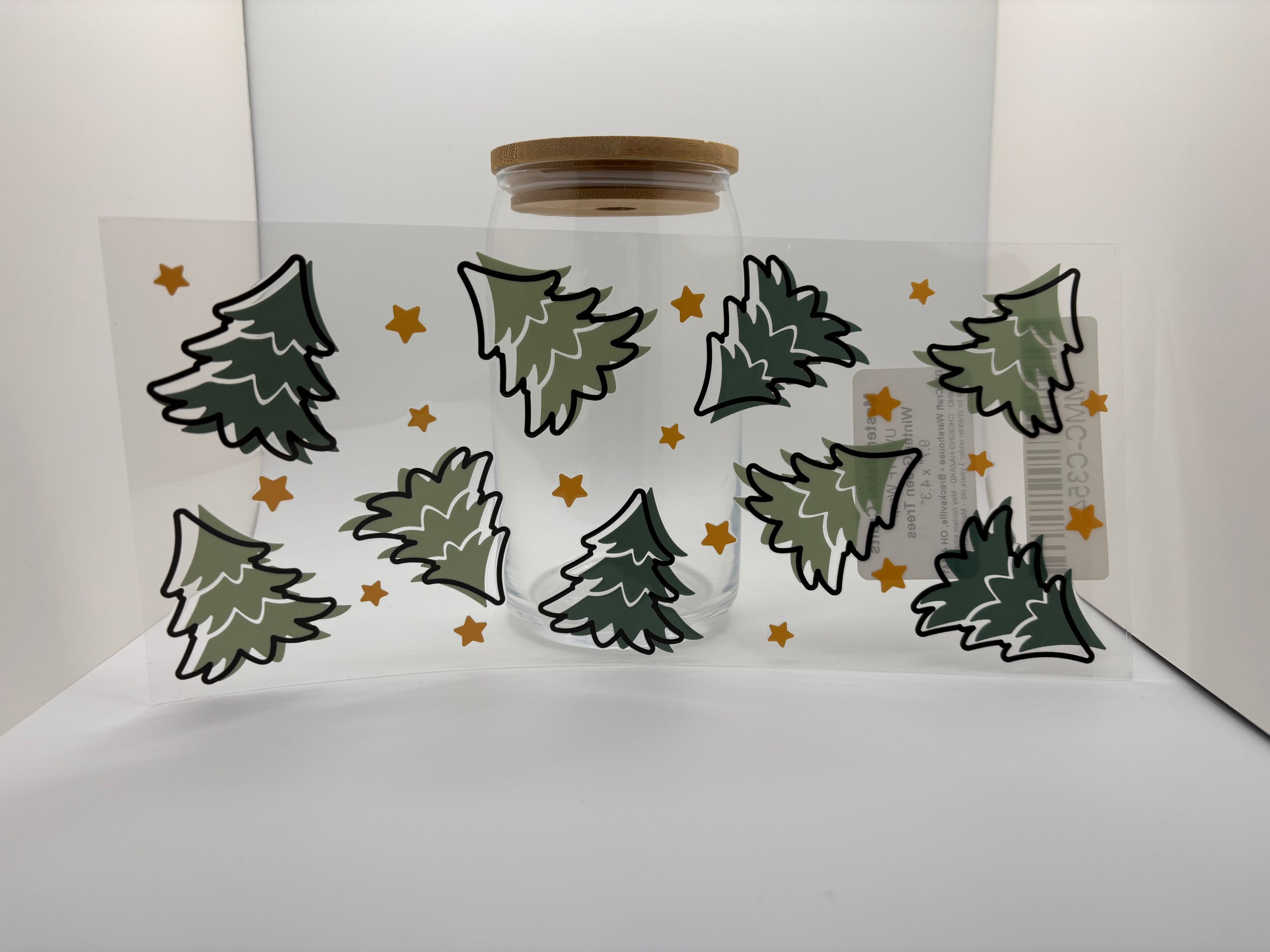 16 oz Christmas tree cup