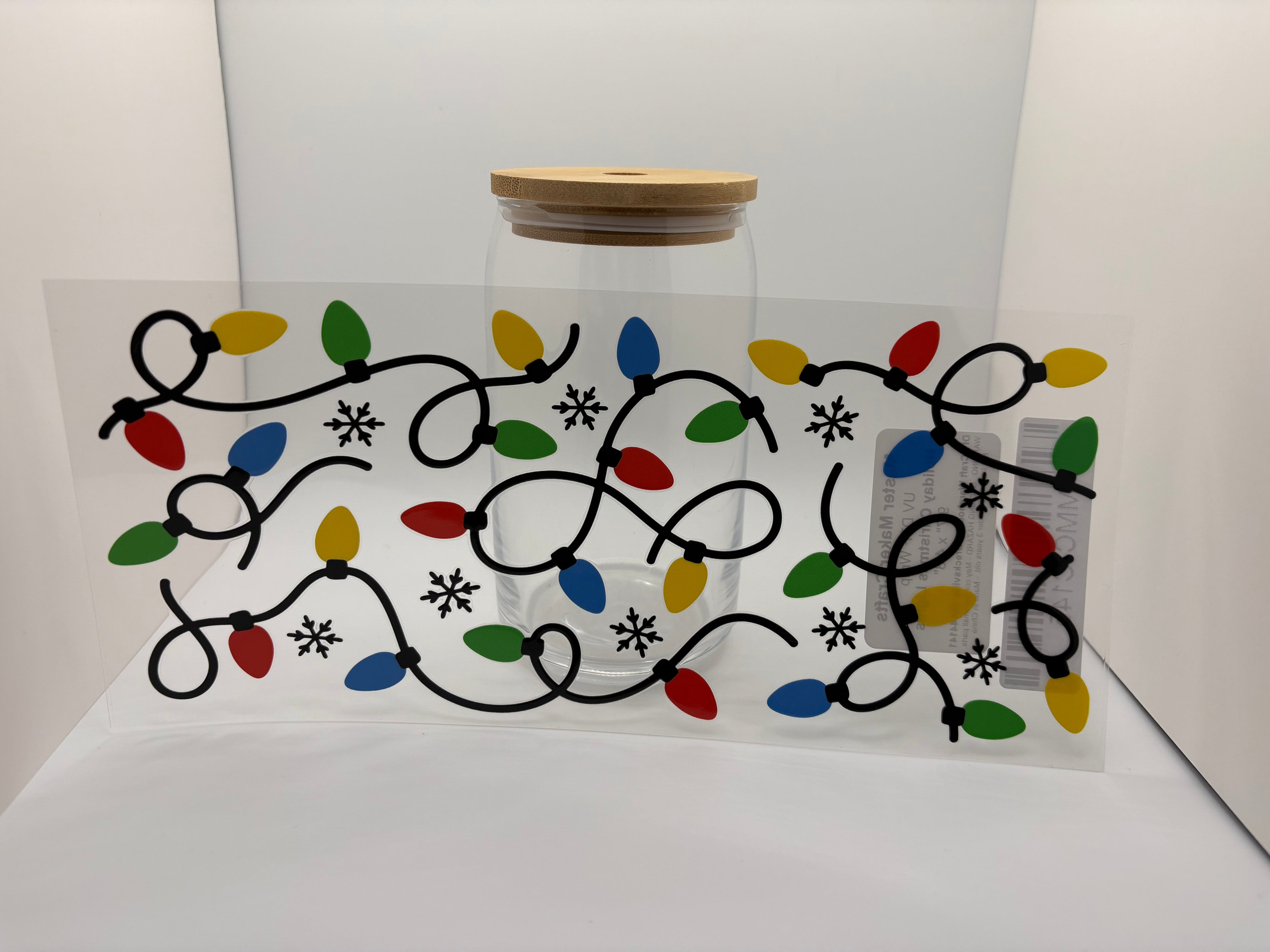 16 oz Christmas lights cup