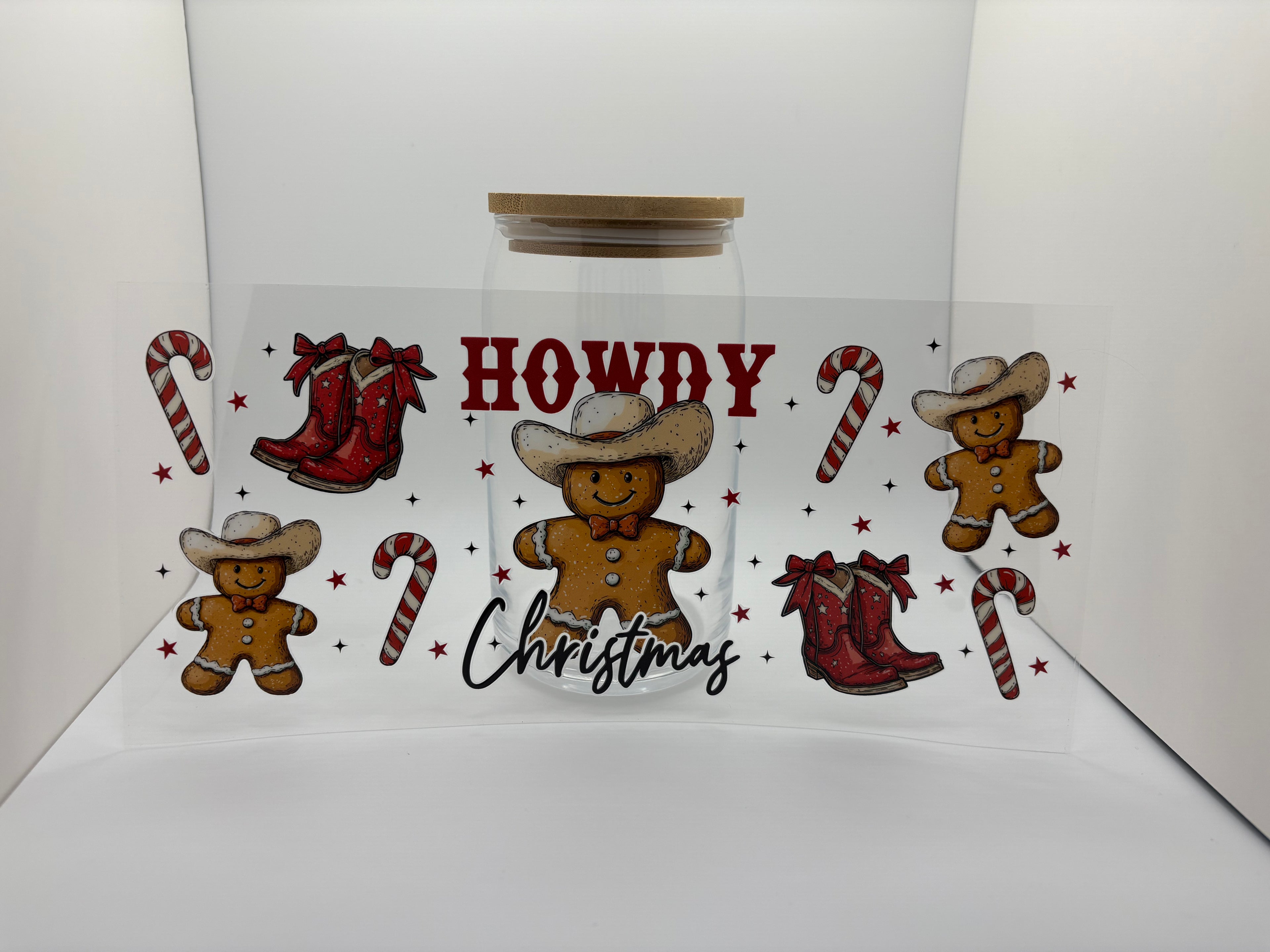 16 oz howdy Christmas cup