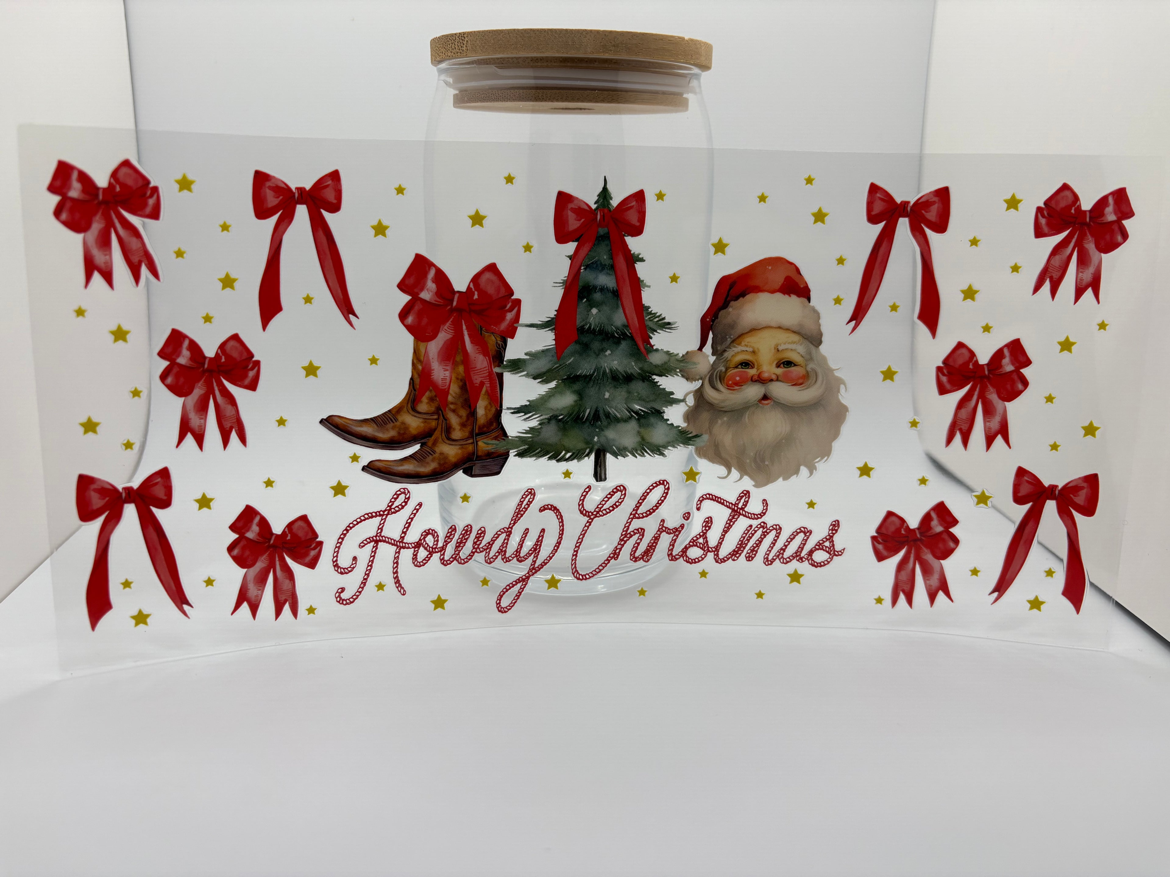 16 oz howdy Christmas cup