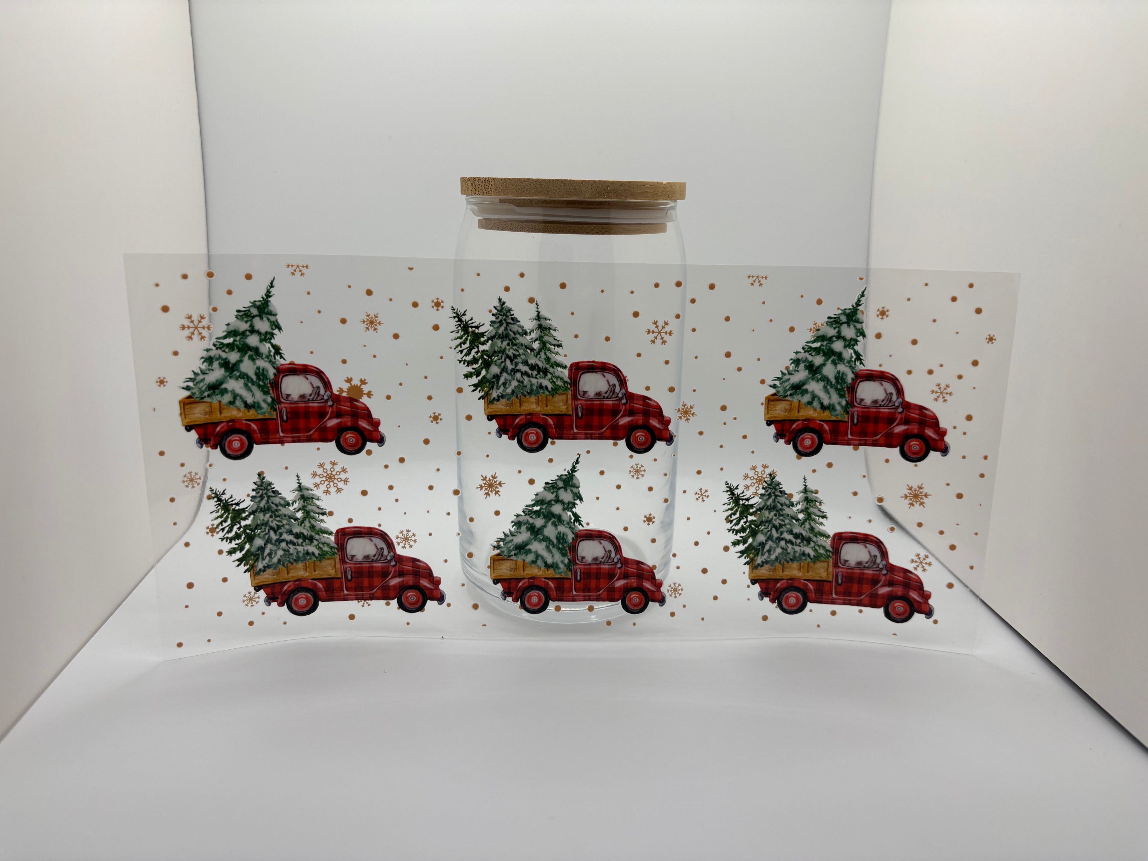 16 oz Christmas pickup cup