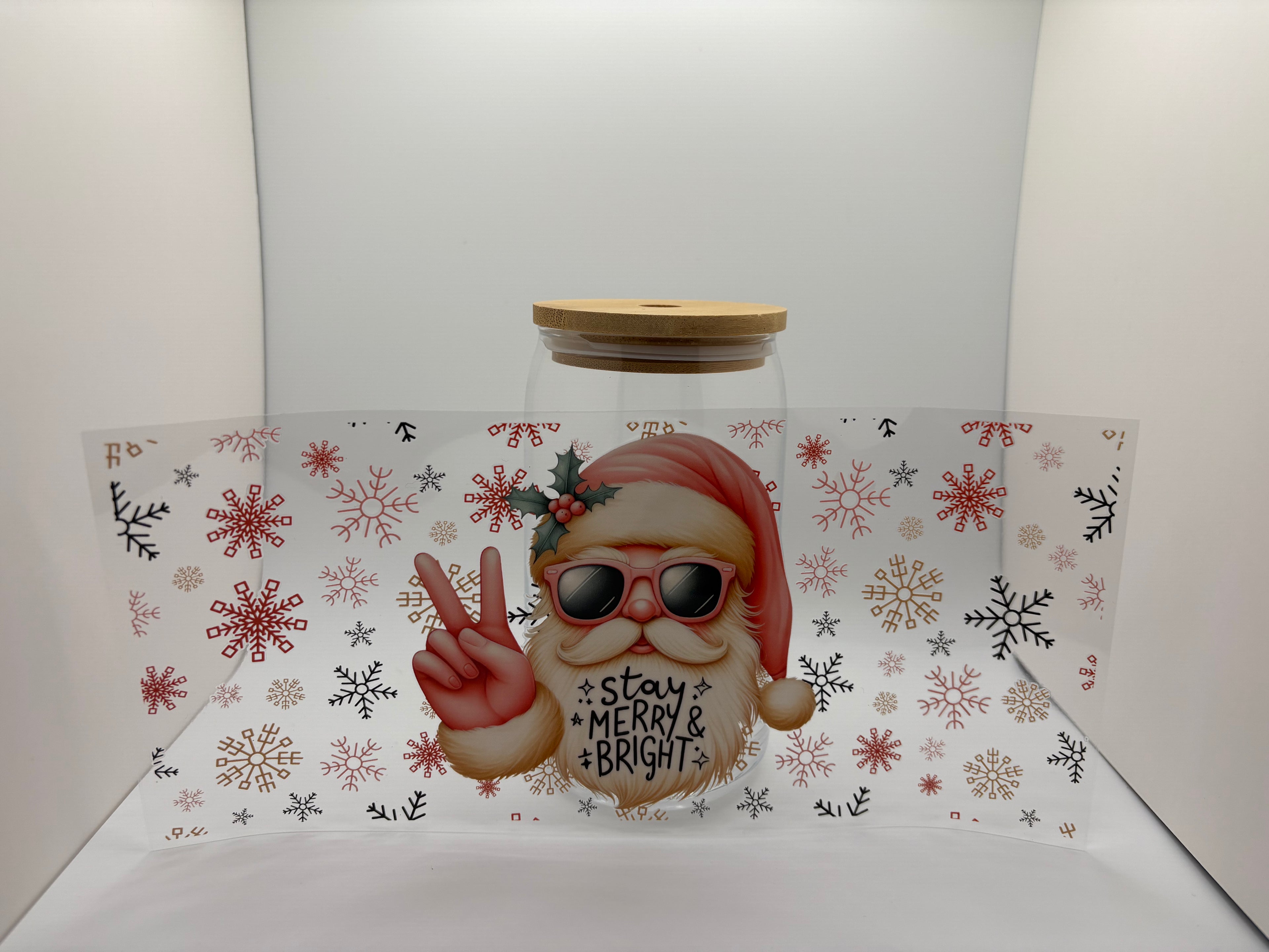 16 oz stay merry and bright cup