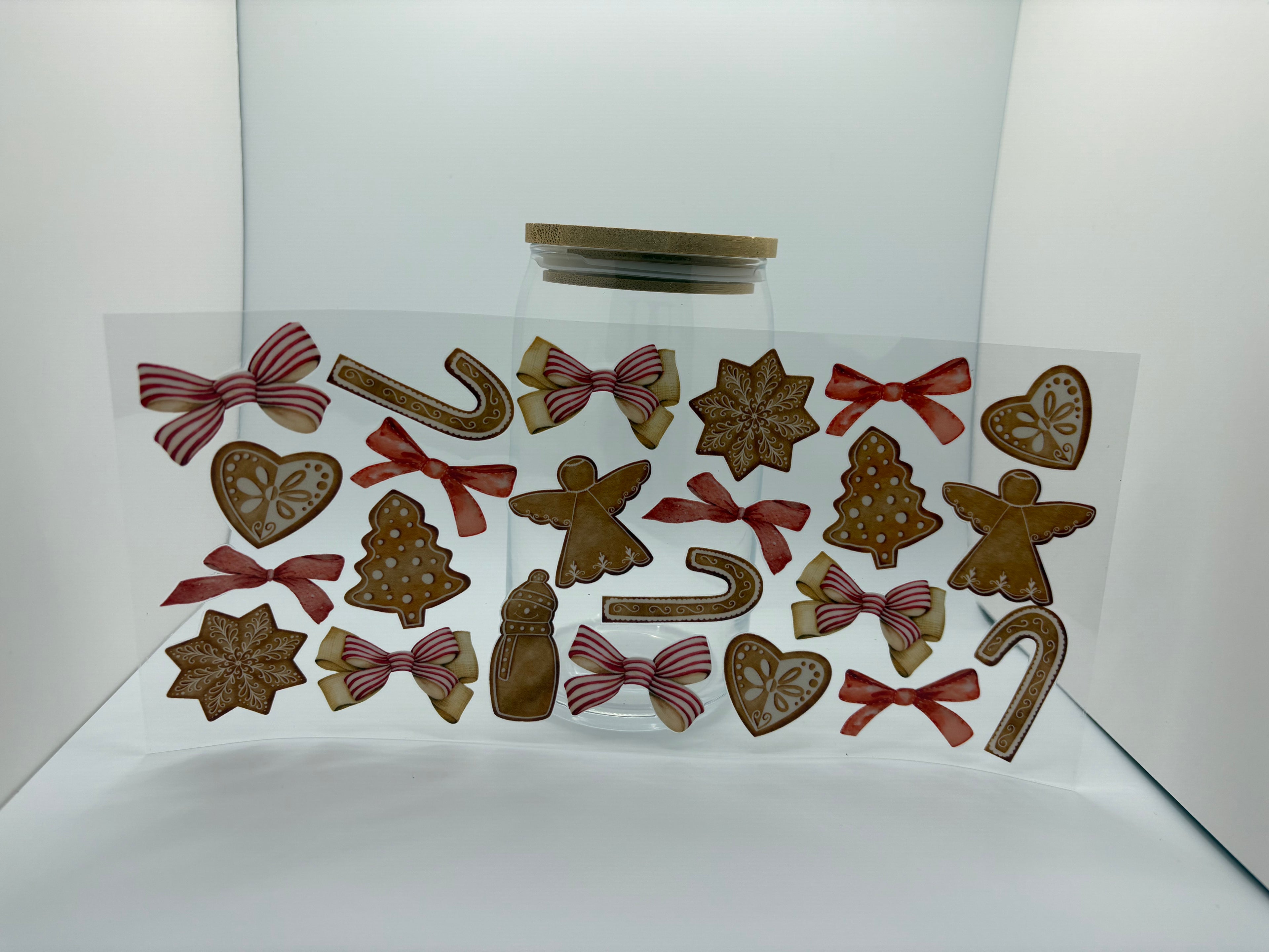 16 oz Christmas cookie cup