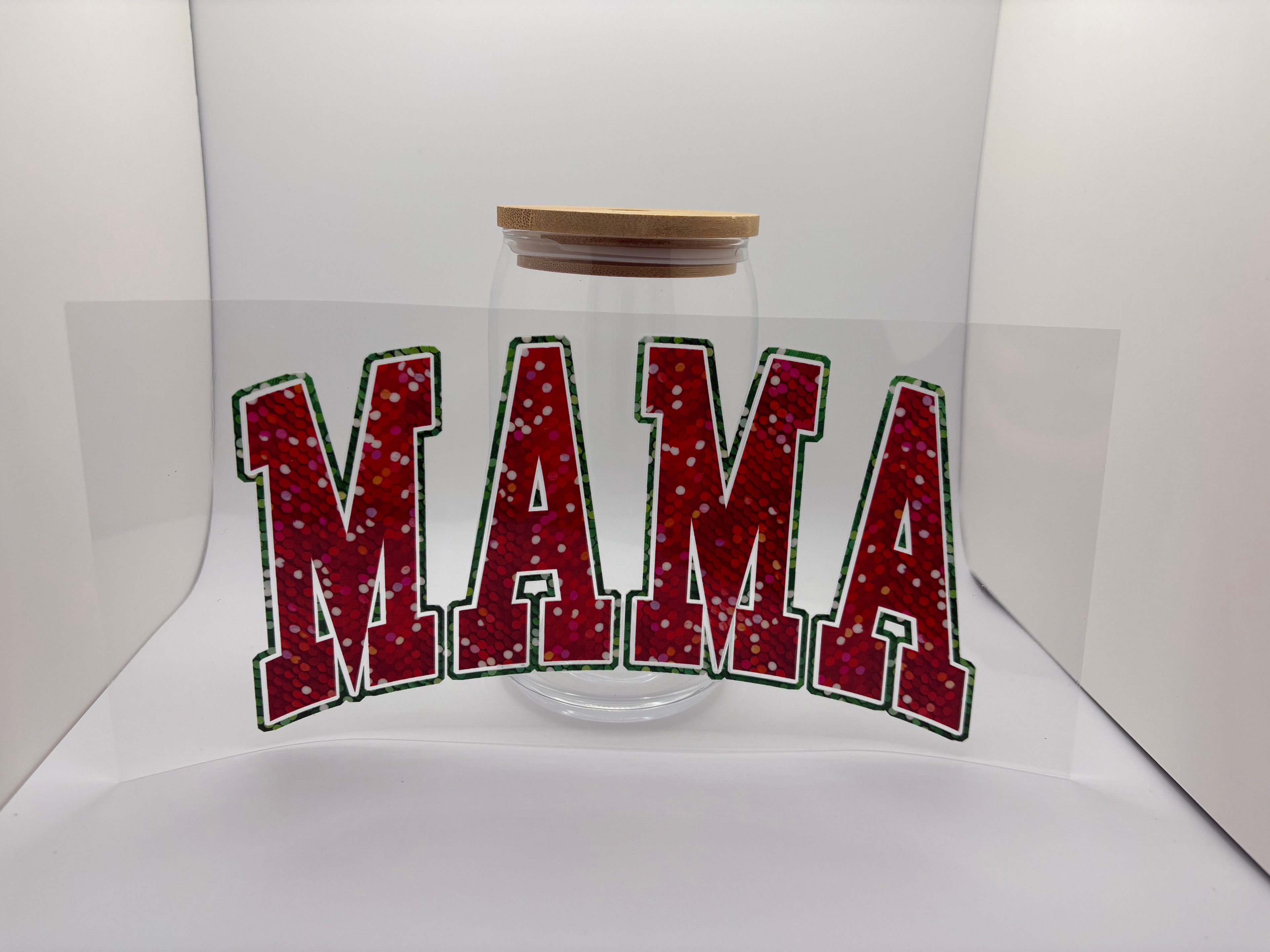 16 oz Christmas mama cup