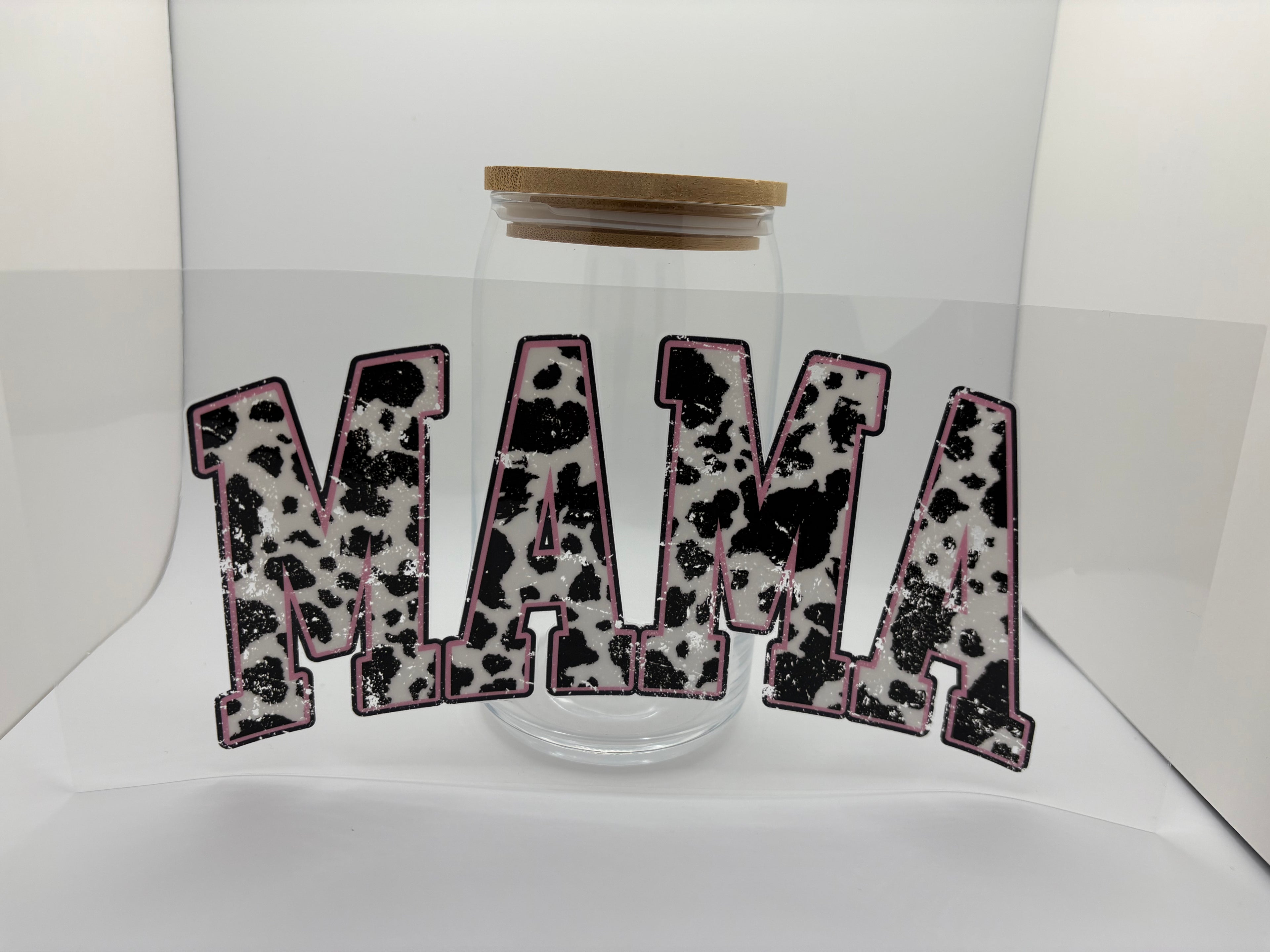 16 oz cow print mama cup