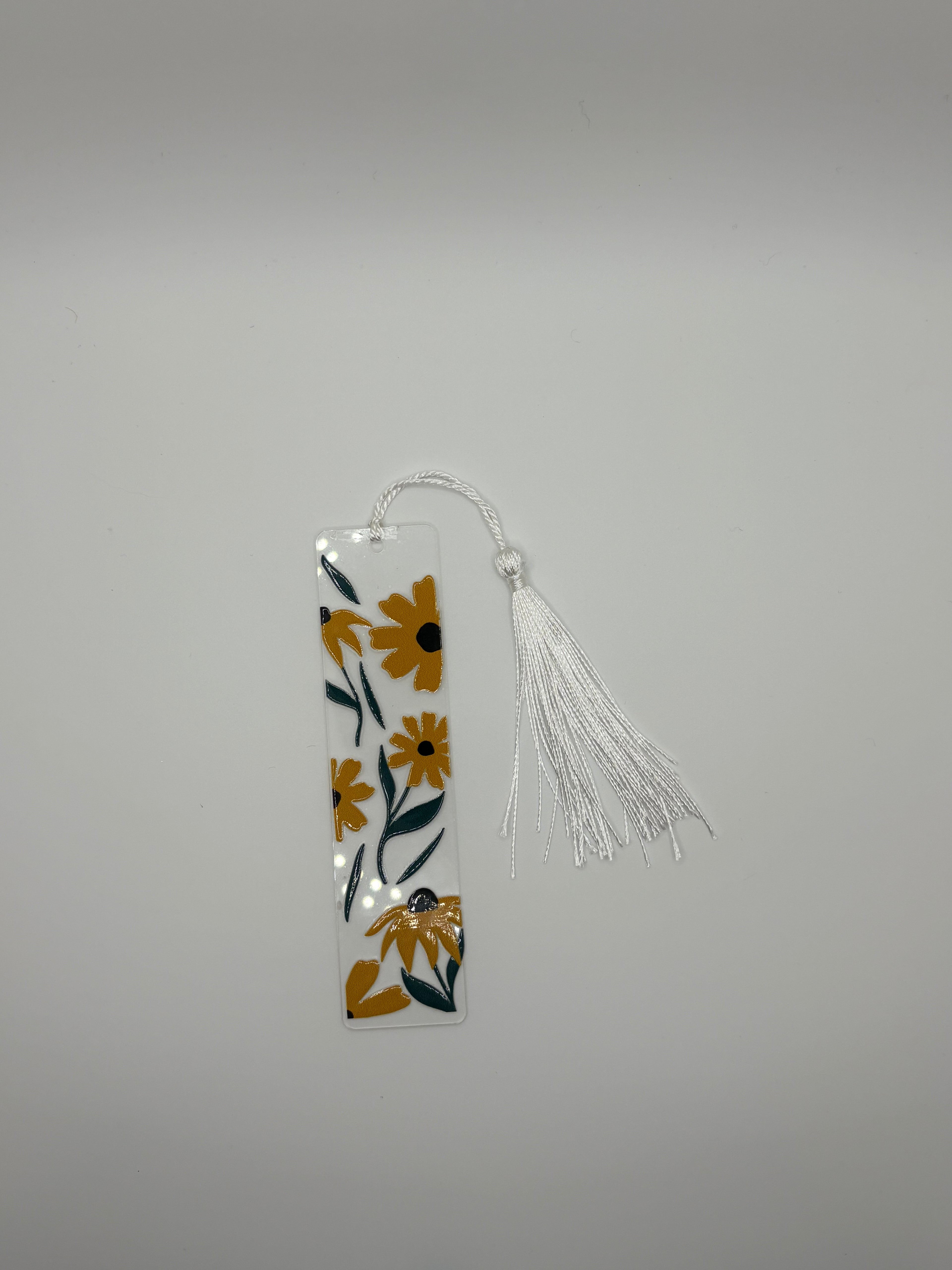 yellow daisy bookmark