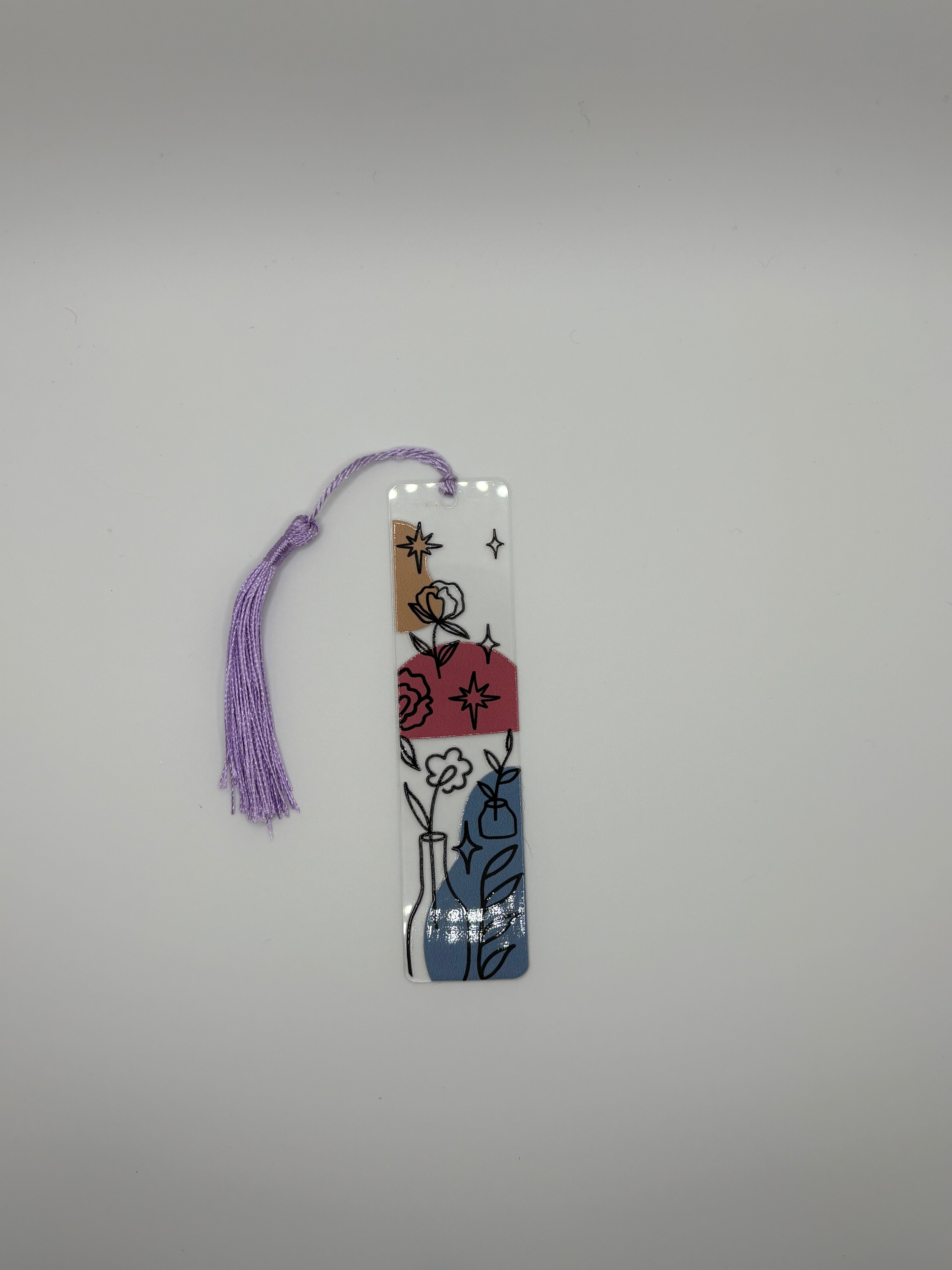 flower vase bookmark