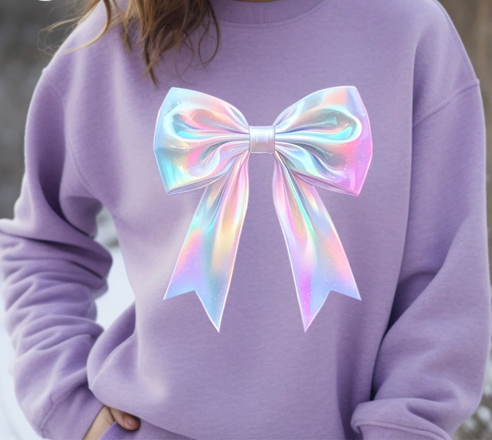 PRESALE holographic bow