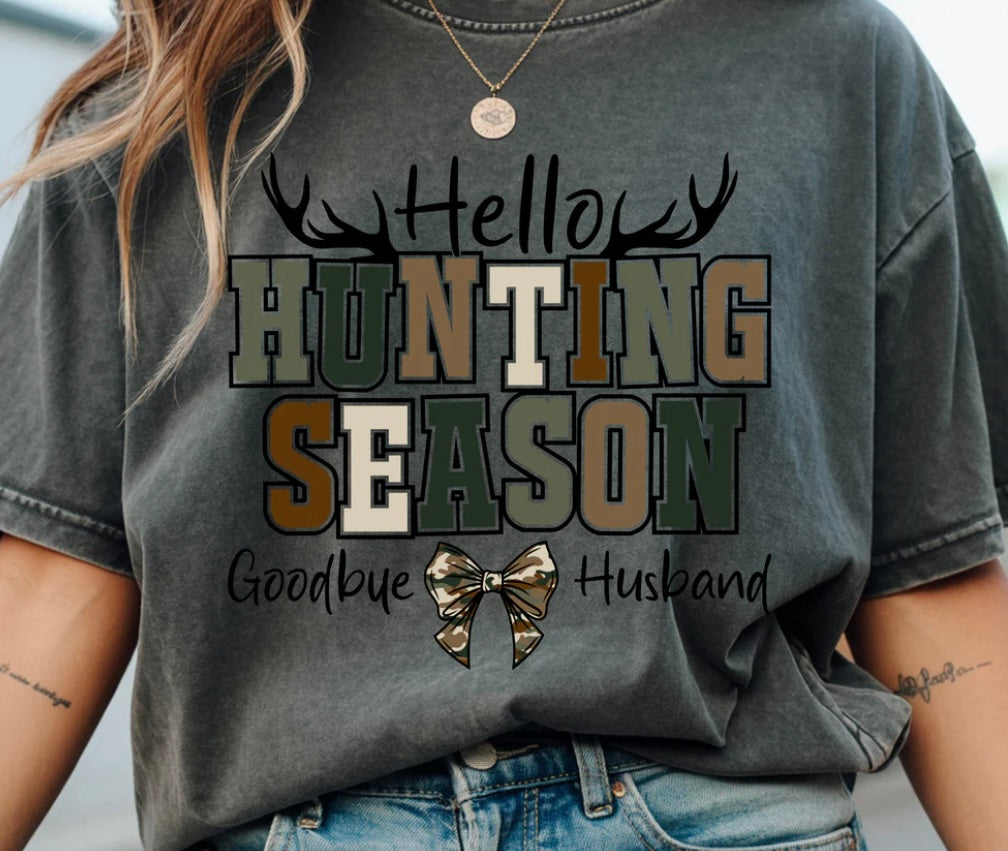 PRESALE hello hunting season shirt