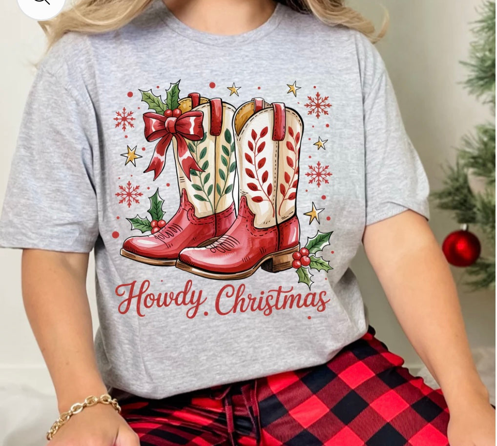 PRESALE howdy Christmas shirt